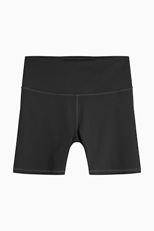 EVOLVE Women's High-Waisted 5" Tight Training Shorts, Flat Dark Gray, extralarge-GBR